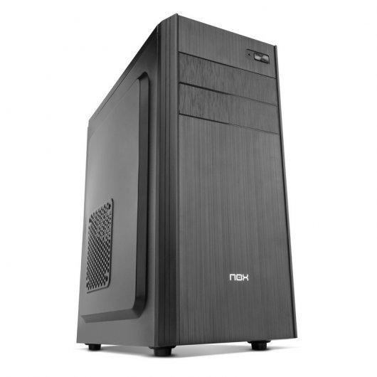 NOX Lite 010 Semiterirre ATX Box, Micro Atx e ITX - Fornte 500W - Grid laterale - 3x SSD - 2x HDD - 1x ODD 5.25 - USB 3.0, USB