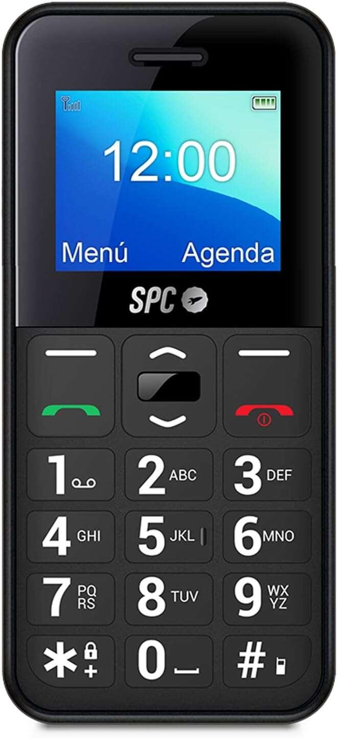 SPC Telefono Mobile de Teclas Grandes - Design Compatto e Resistente - Boton SOS - Configuracion Remotea - Notificaciones y Tim