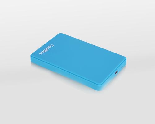 CoolBox SlimColor 2543 Box esterno HDD/SSD Blu 2.5"