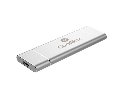 CoolBox MiniChase N31 Box esterno SSD Argento M.2