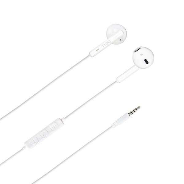 DCU Advance Tecnologic 34151000 cuffia e auricolare Cablato In-ear Musica e Chiamate Bianco (HEADPHONES JACK 3.5MM - STEREO WHI