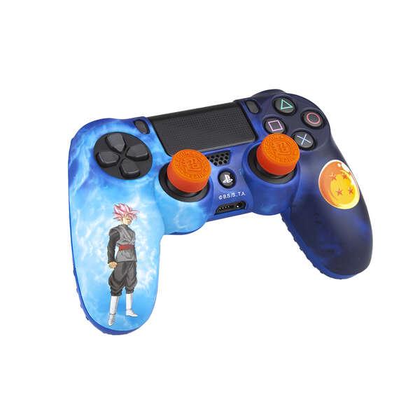 Custodia rigida protettiva FR-TEC Combo Pack + impugnature Dragon Ball Super Finger Grip - Adesivo LED - Vari colori