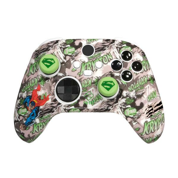 FR-TEC Set in Silicone e Impugnature per Controller Xbox Serie X/S - Estetica Kryptonite - Custodia in Silicone Vellutato - Imp