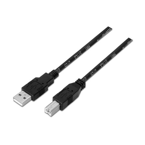 AISENS A101-0008 cavo USB 4,5 m USB 2.0 USB A USB B Nero