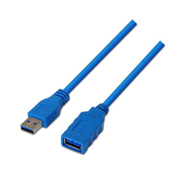 AISENS A105-0045 cavo USB 1 m USB 3.2 Gen 1 (3.1 Gen 1) USB A Blu