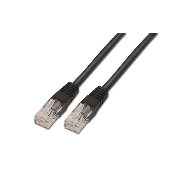 AISENS A133-0204 cavo di rete Nero 2 m Cat5e U/UTP (UTP)