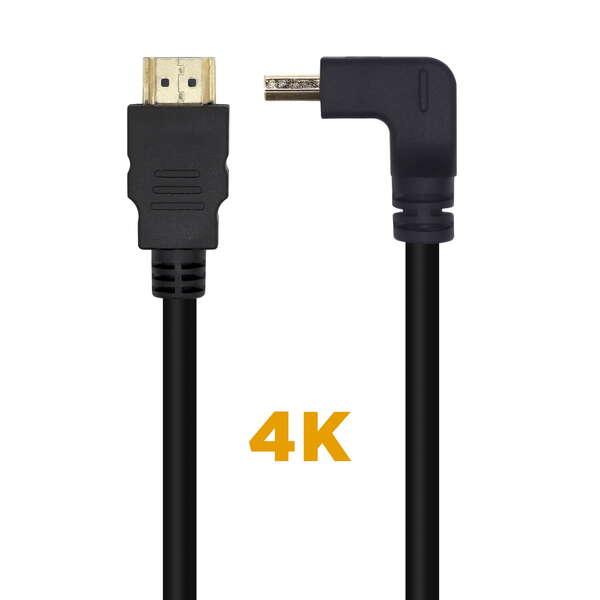 AISENS A120-0457 cavo HDMI 2 m HDMI tipo A (Standard) Nero