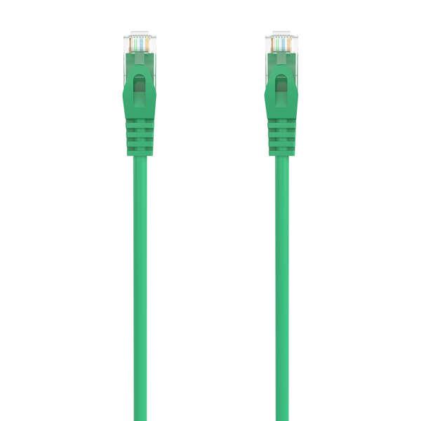 AISENS A145-0579 cavo di rete Verde 0,5 m Cat6a U/UTP (UTP)