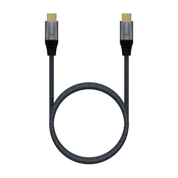 AISENS A107-0671 cavo USB 1 m USB4 Gen 2x2 USB C Grigio