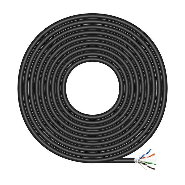 AISENS A135-0673 cavo di rete Nero 100 m Cat6 F/UTP (FTP)