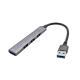 HUB USB 3.0 I-TEC U3HUBMETALMINI4 4 PORTE 1x USB 3.0 + 3x USB 2.0 Grigio