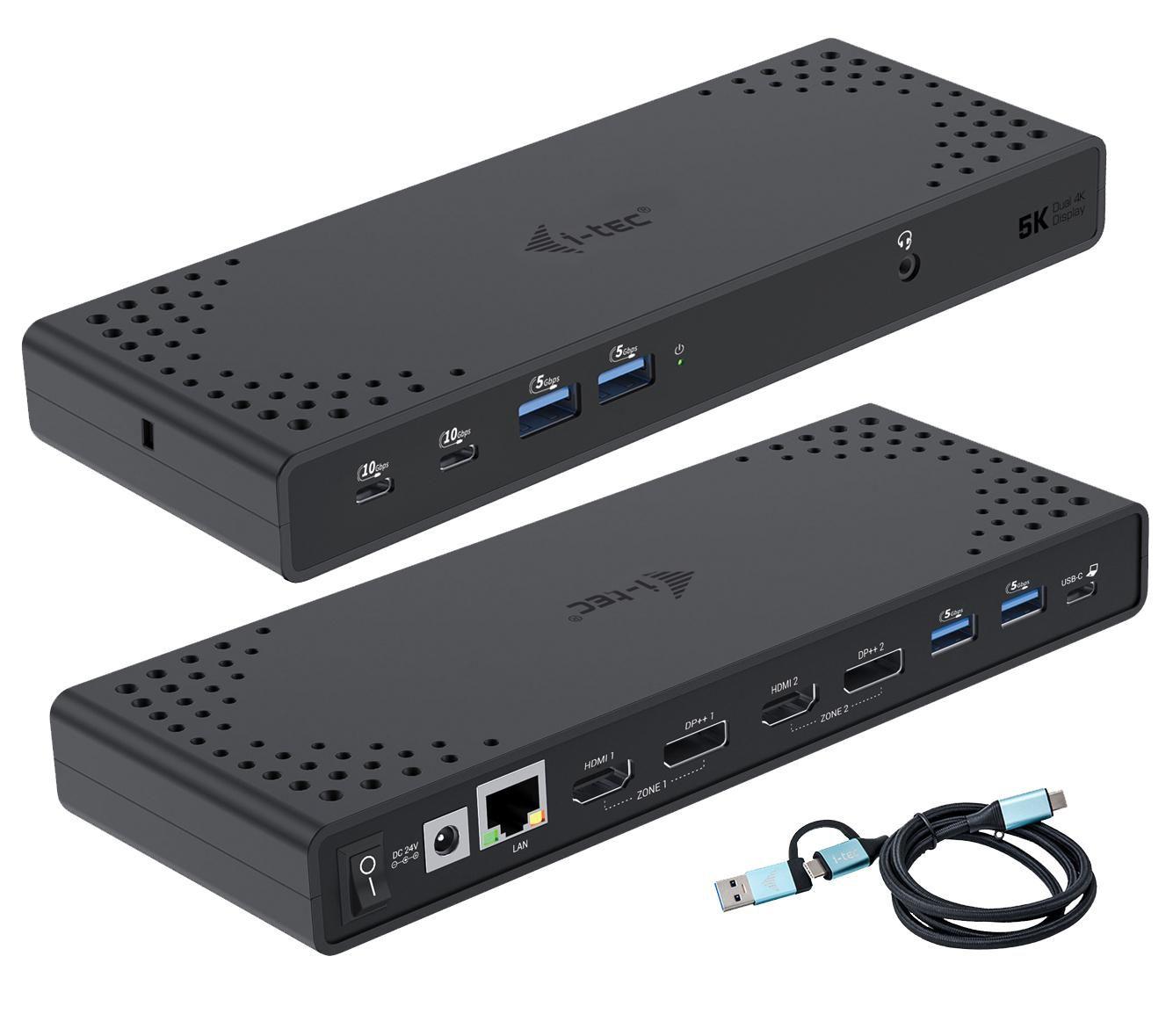 USB-A/-C TB DUAL DOCK DUAL