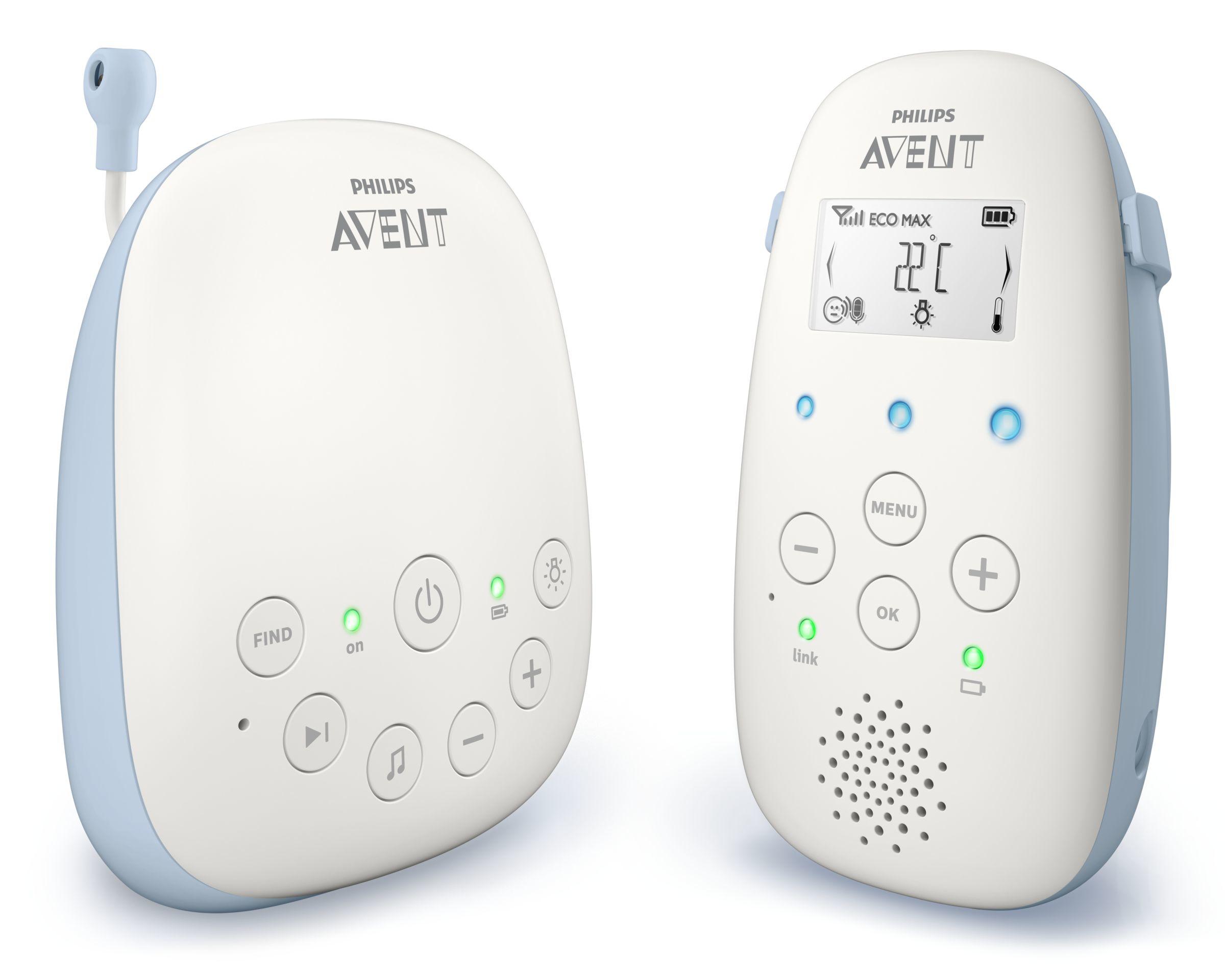 Philips AVENT Advanced SCD715/26 Baby monitor audio avanzato DECT