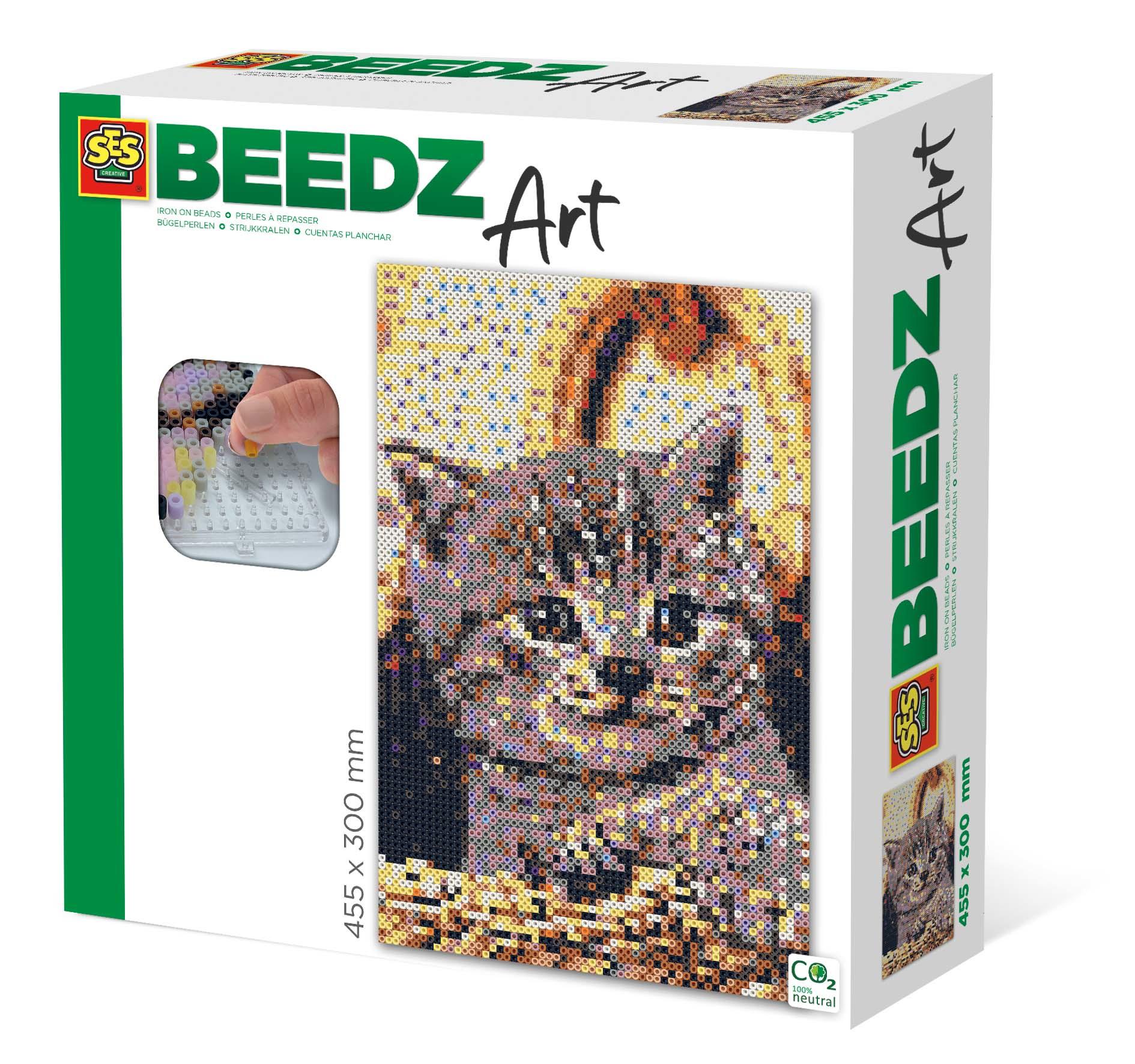 SES Creative Beedz art - Gatto