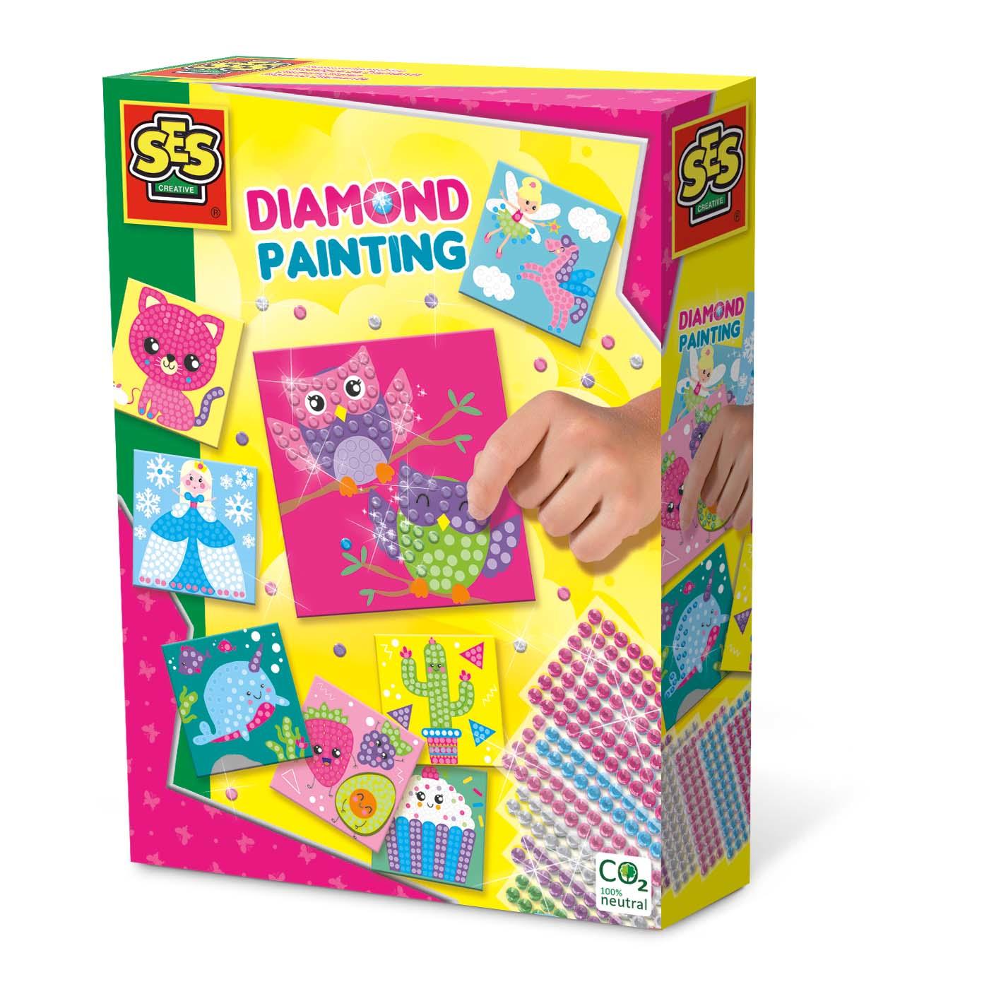 SES CREATIVE Diamond Painting Set, 3 Years or Above [14119]