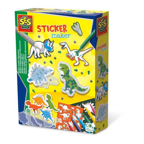 SES CREATIVE Dinosaurs Sticker Maker, 5 Years and Above [14282]