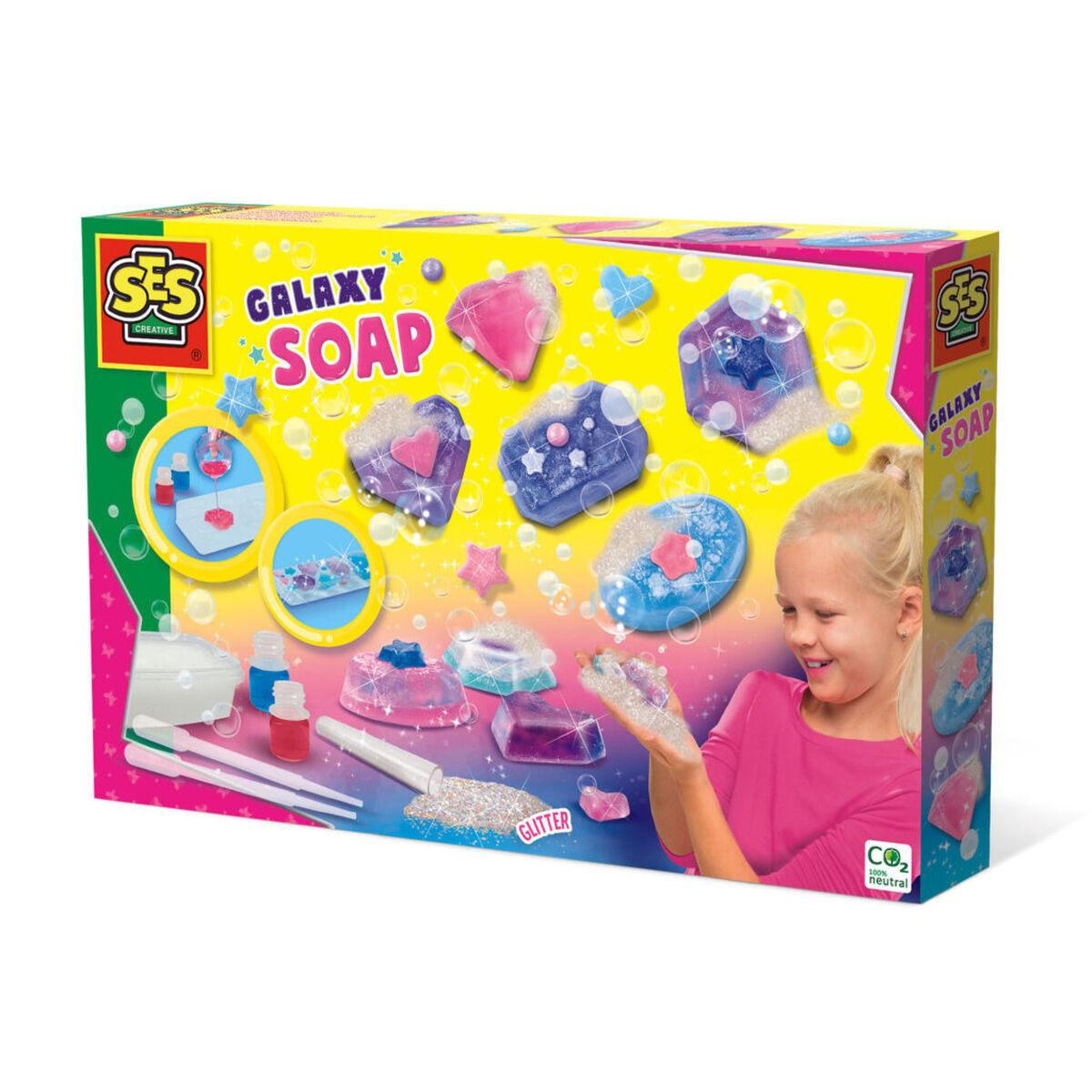 SES CREATIVE Galaxy Soap Making Kits, Seven Years and Above [14765]