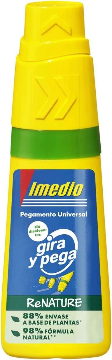 Imedio Twist and Stick Renature Colla Universale Senza Solventi 35ml - Applicatore Rotante 3 Posizioni - Contenitore 88% Origin