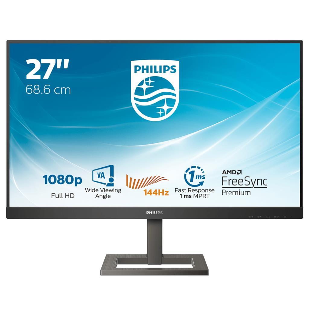 27 Professional gaming monitor 144 hz 1ms ultrawide color free sync Premium hdmi DISPLAYPORT multimediale protezione occhi 350N