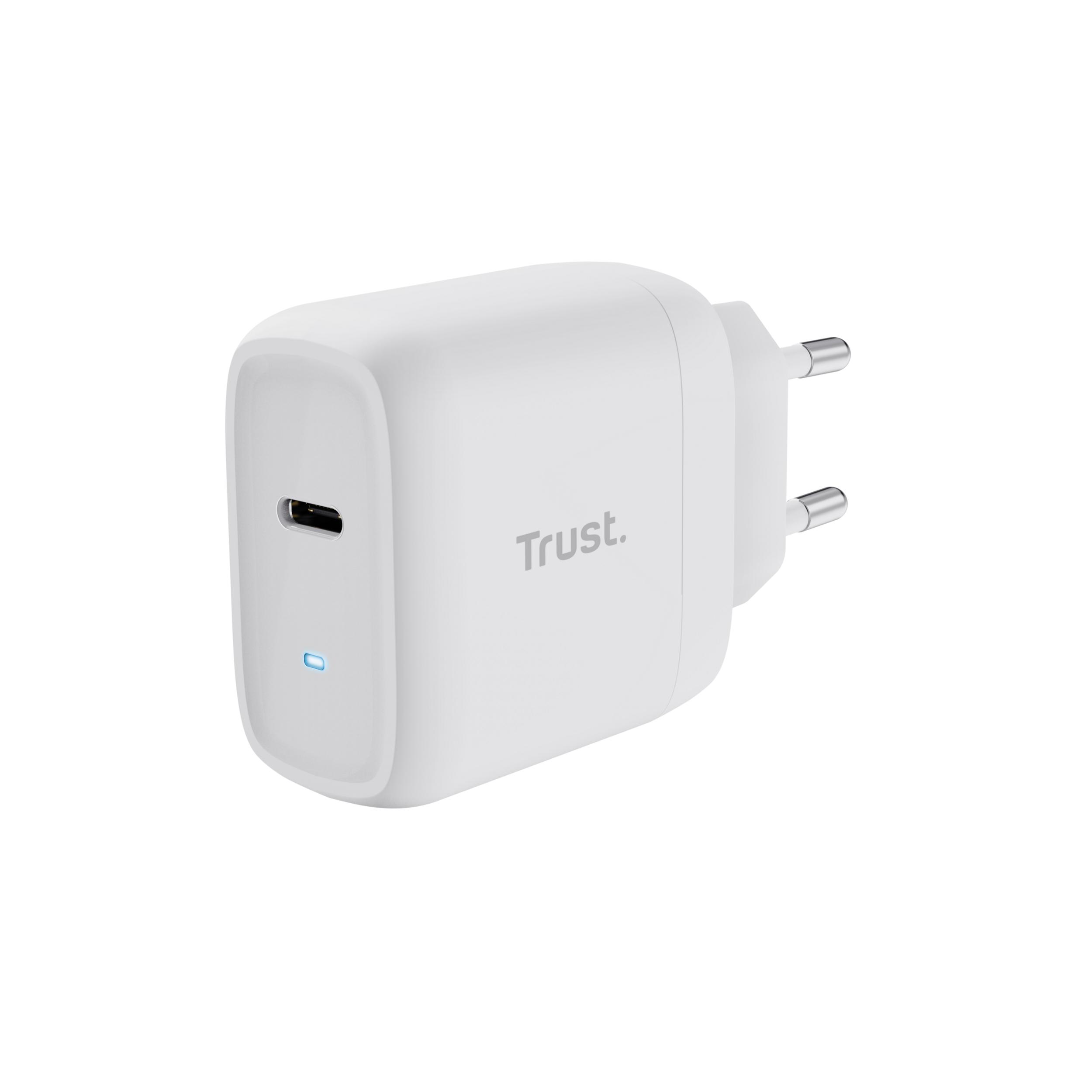 Trust Maxo 45W Universale Bianco AC (MAXO 45W USB-C CHARGER WHT - )