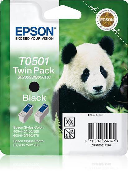 Epson Panda Twinpack Nero