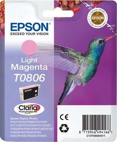 Inchiostro EPSON magenta chiaro 7,4 ml StylusPhoto Rxxx/RXxxx/PXxxx/P50