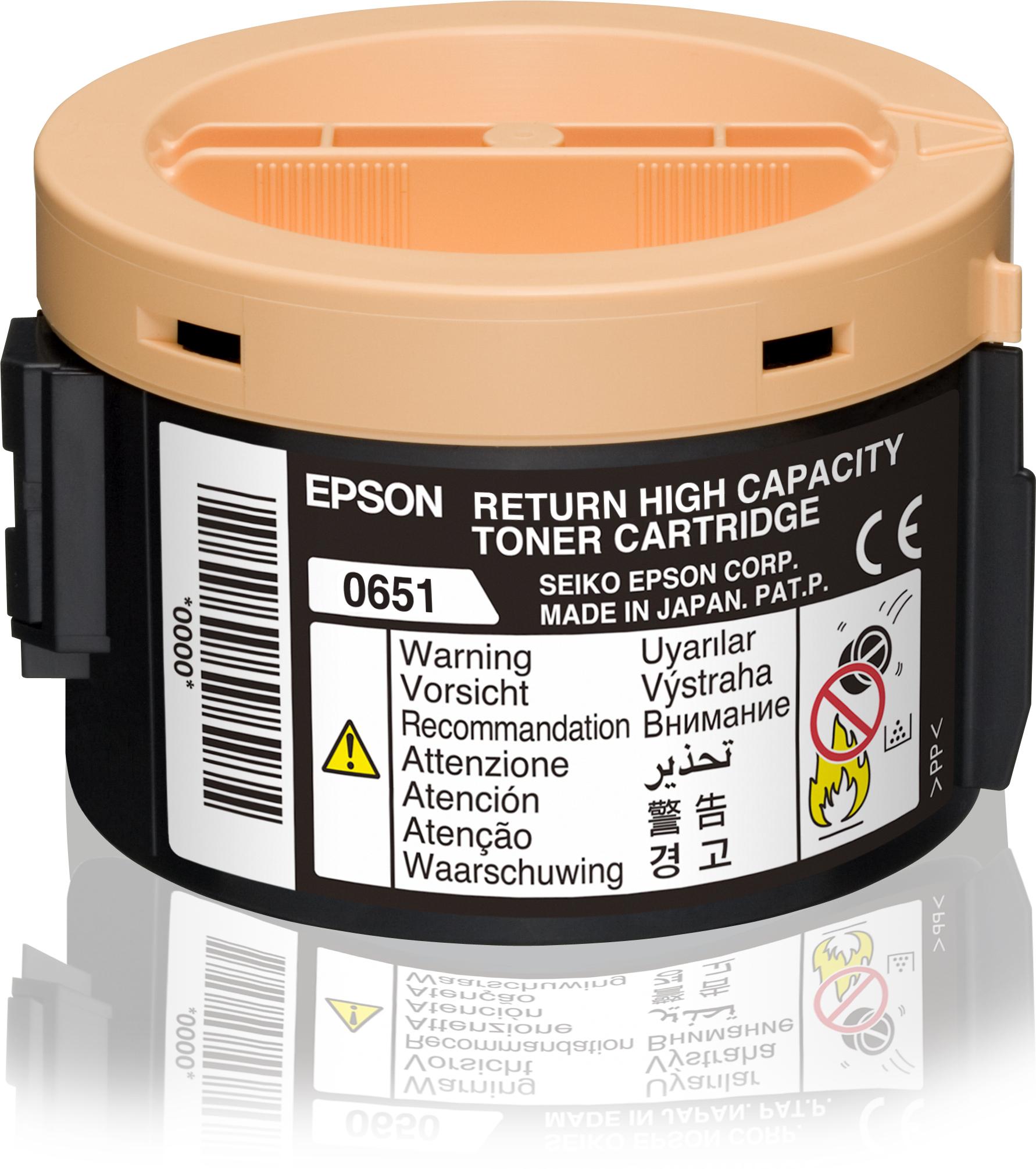 TONER EPSON RETURN NERO ALTA CAPACITA