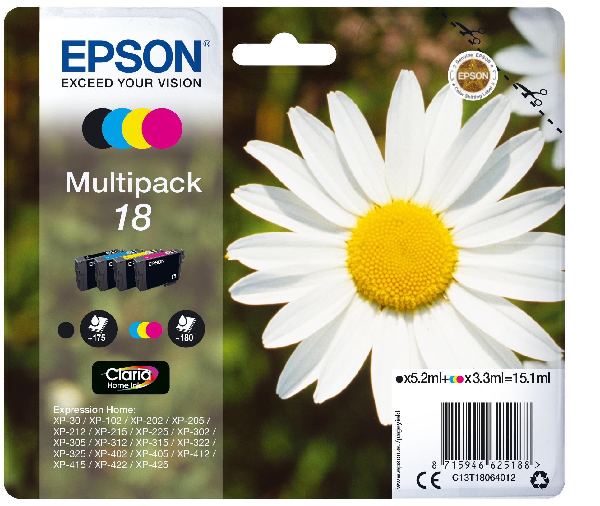 CARTUCCIA EPSON MULTIPACK SERIE 18