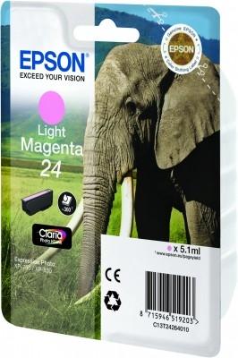 ORIGINAL Epson Cartuccia d'inchiostro magenta (chiaro) C13T24264012 24 360 Seiten 51ml