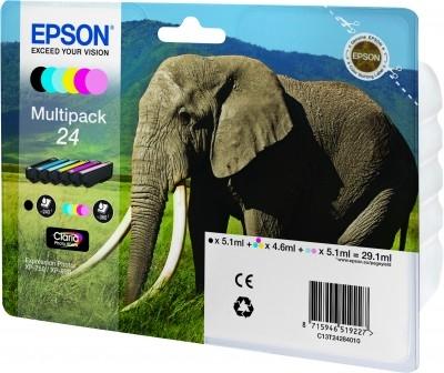 Multiplo inchiostro EPSON Serie di foto espr. 1x5,1 ml/5x4,6 ml,''24''