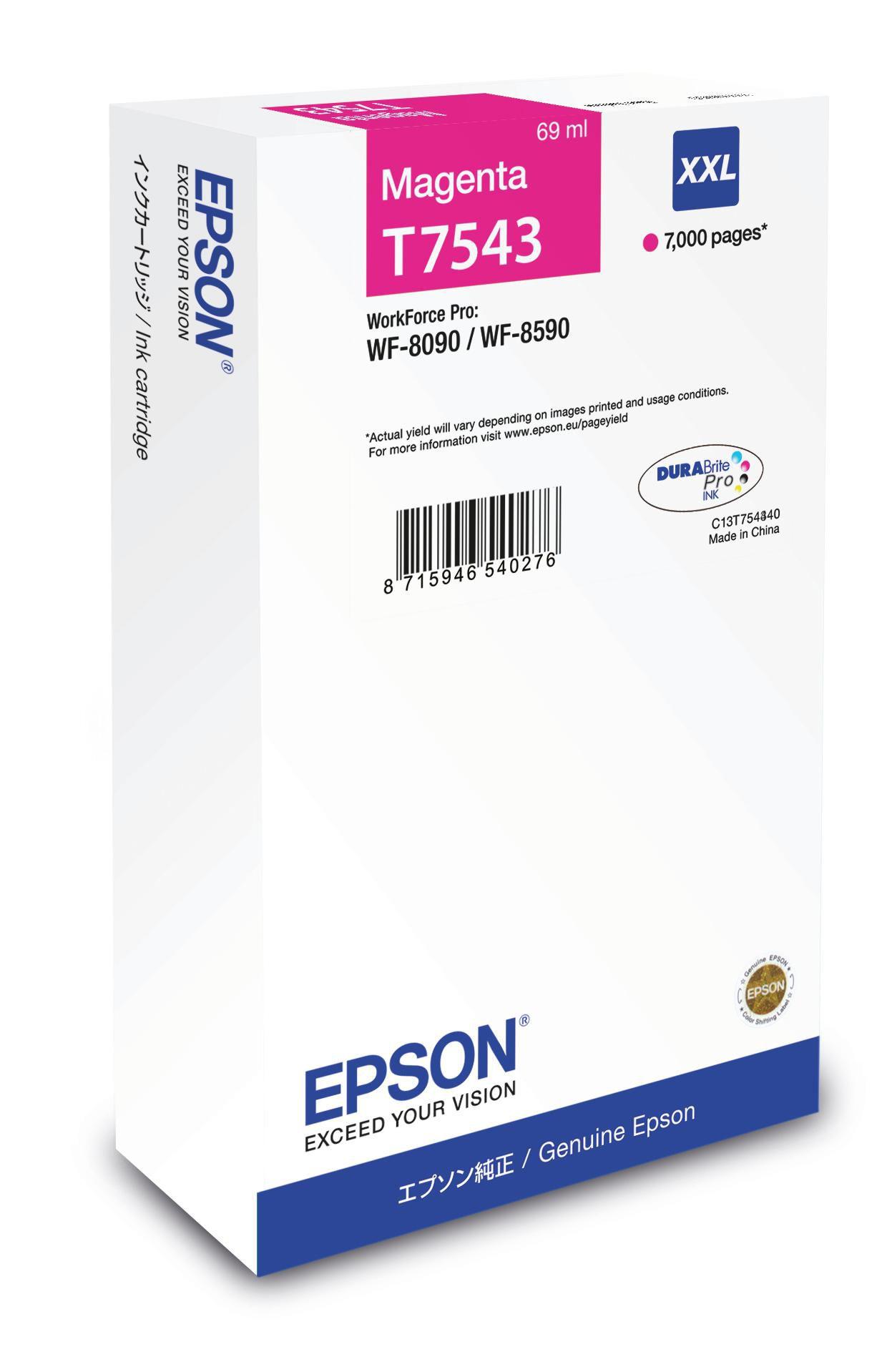 Epson Tanica MAGENTA x WF-8590-taglia XXL 7.000Pag