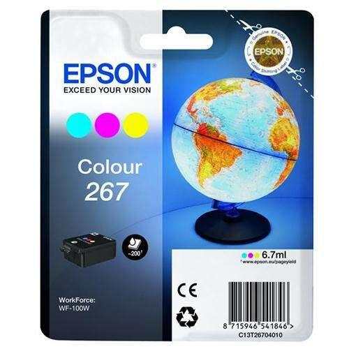 INK EPSON C13T26704010 Globo 3C x WF-100W WF-110W