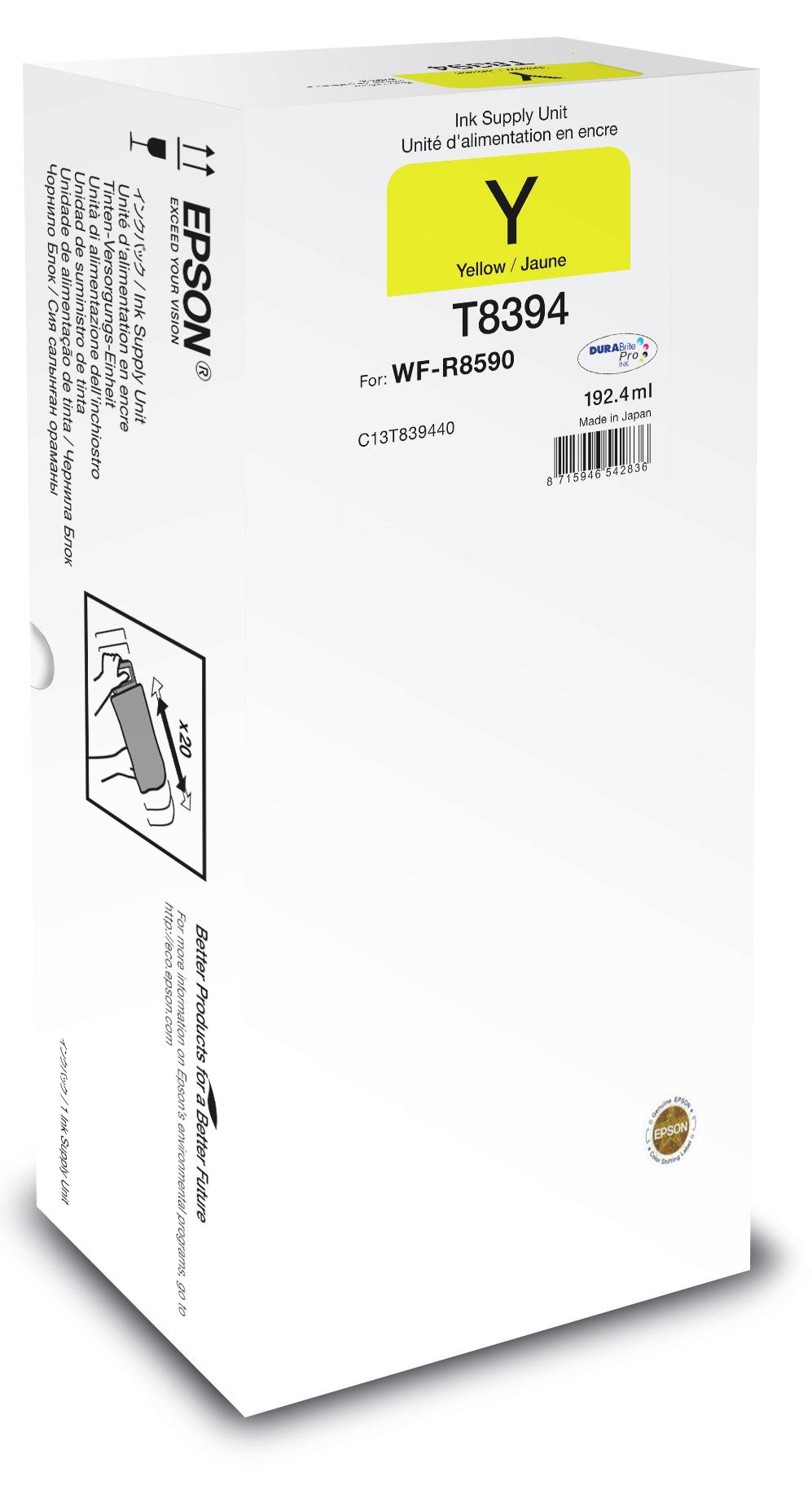 Sacca XL per A3 WF-R8590 - Giallo 20000 pagine**