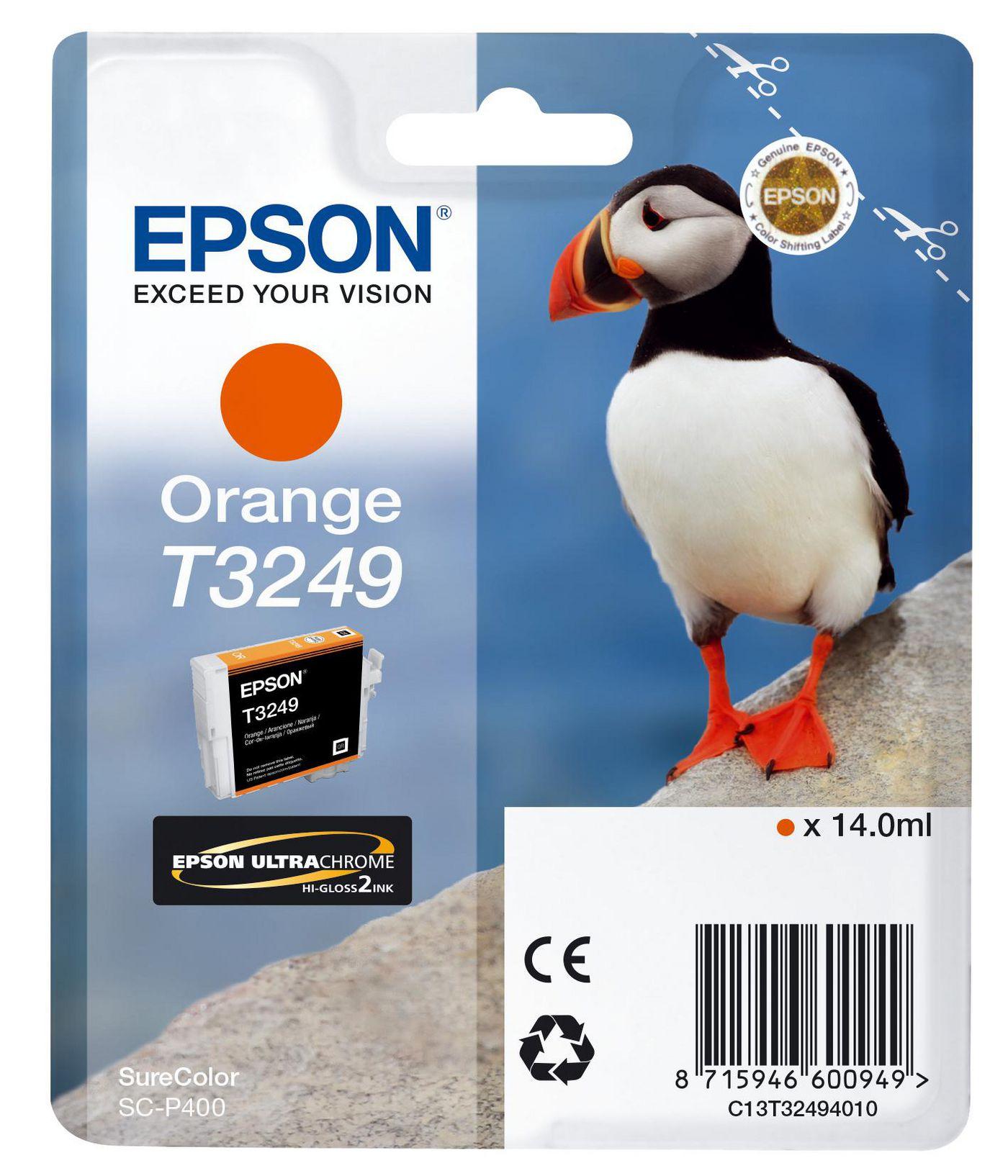 T32494010 INK ARANCIO SC-P400