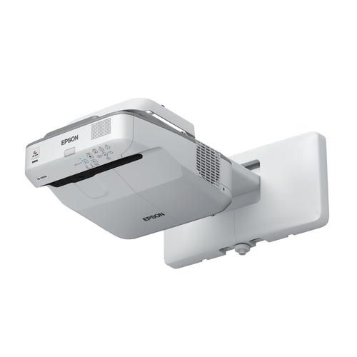 Epson EB-685Wi Proiettore a raggio ultra corto 3500 ANSI lumen 3LCD WXGA [1280x800] Grigio, Bianco (Epson EB-685Wi HD-ready pen