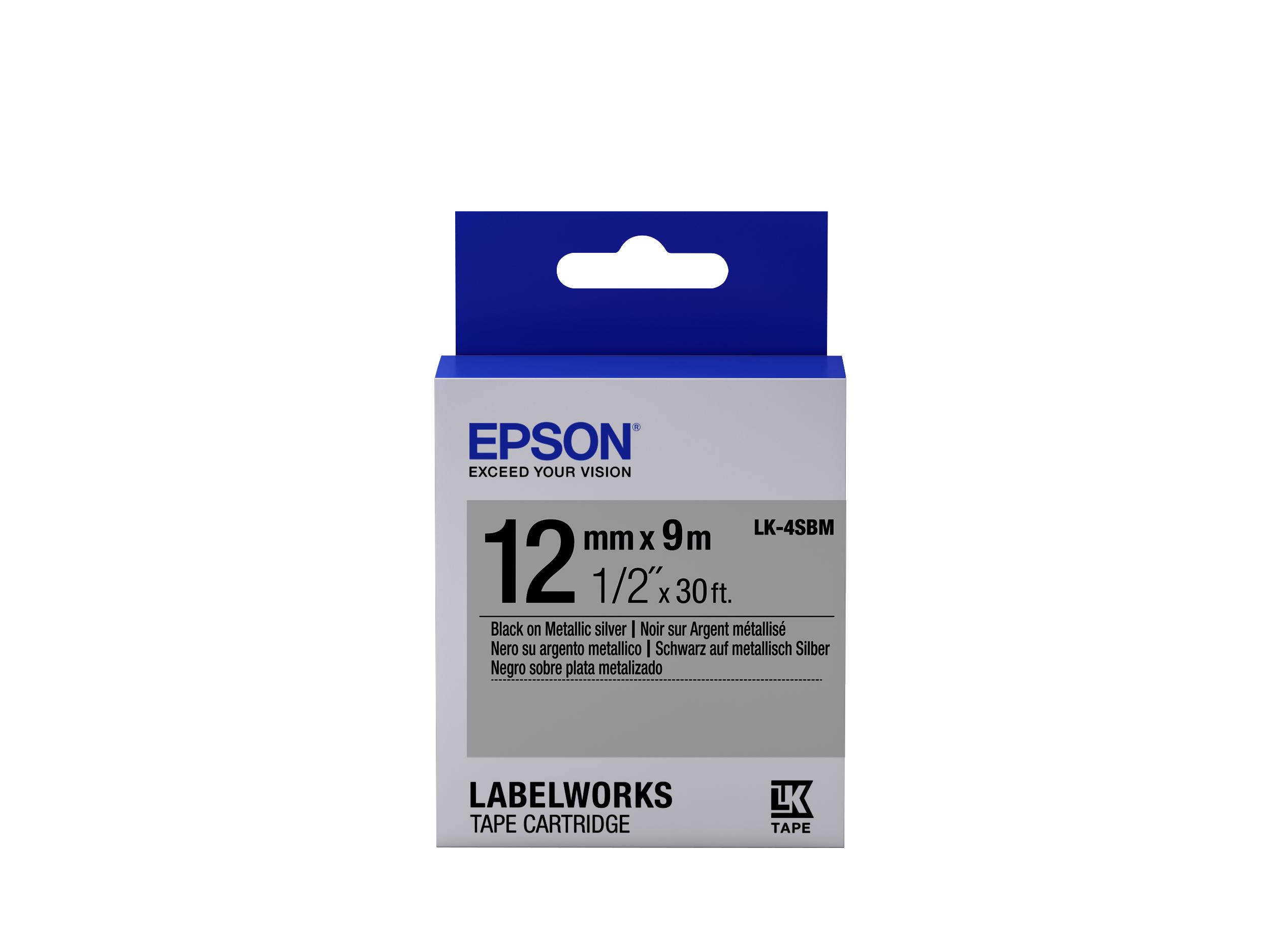 S654019 NASTRO EPSON LK-4SBM W12/L9