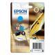 EPSON CART INK XL CIANO PER WF-2510WF, WF-2520NF, WF-2530WF WF-2540WF SERIE 16XL PENNA E CRUCIVERBA