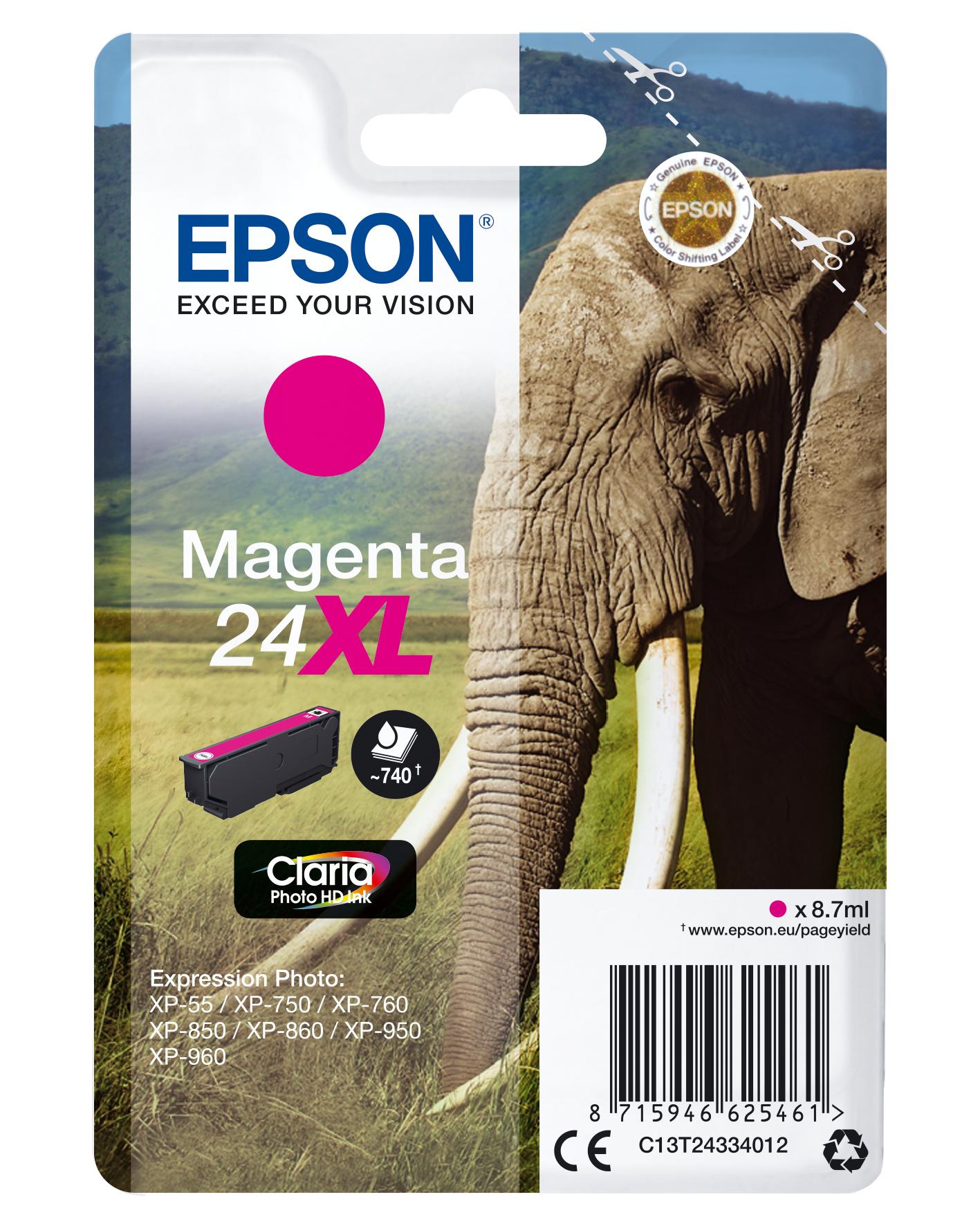 Epson Elephant Cartuccia Magenta xl