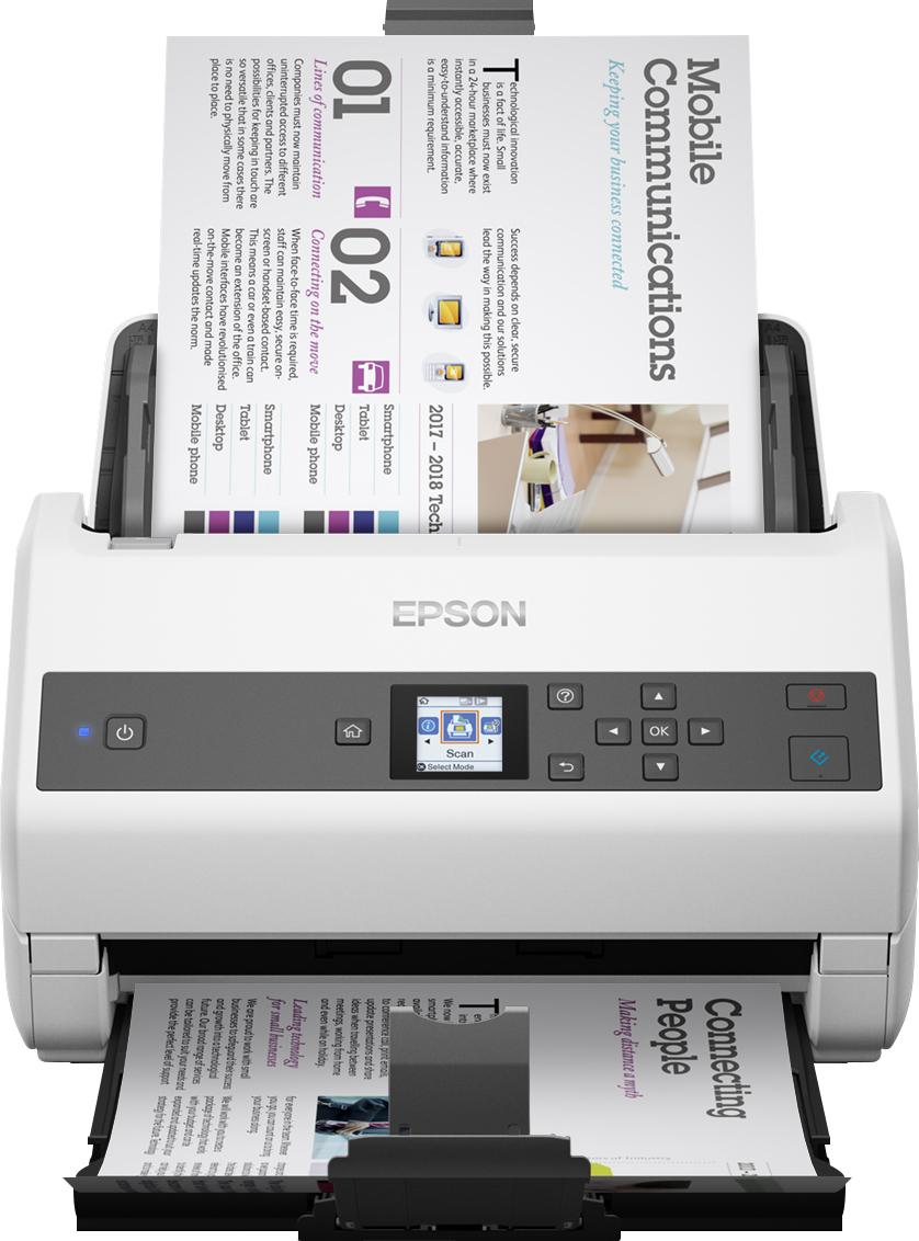 Epson WorkForce DS-970 Scanner a foglio 600 x 600 DPI A3 Nero, Bianco (WorkForce DS-970)