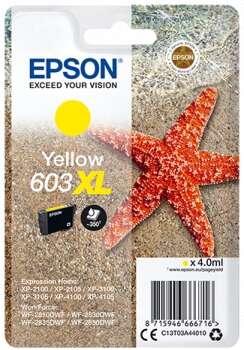 EPSON CARTUCCIA INK GIALLO, STELLA MARINA, 603 XL