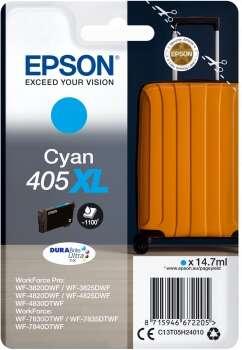 EPSON CARTUCCIA VALIGIA 405 CIANO CAPACITA ALTA C13T05H24010 NO BLISTER