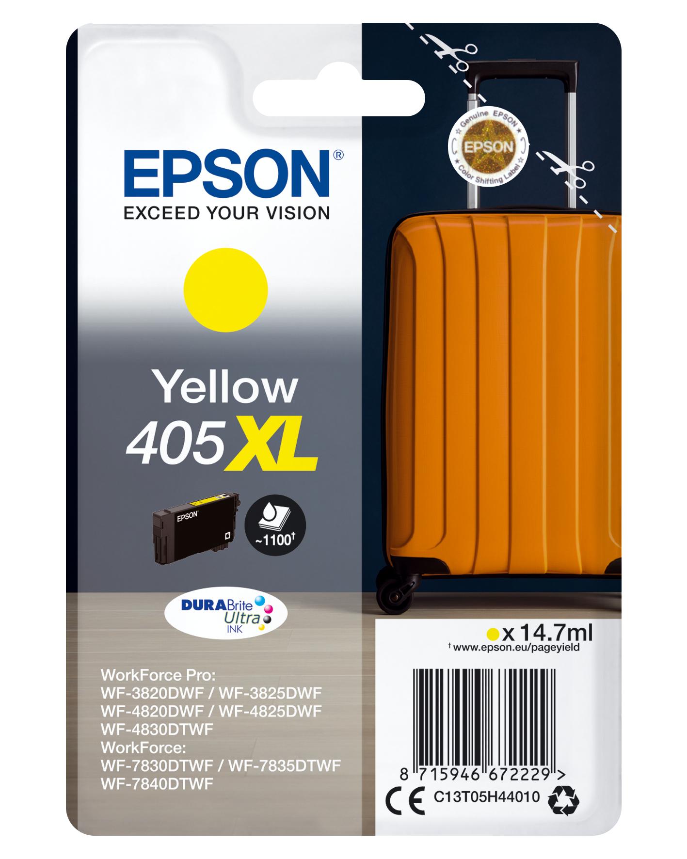 T05H44020 INK 405 GIALLO XL BL.