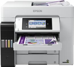 MULTIFUNZIONE EPSON EcoTank ET-5880 A4 25/25PPM 2x250FF FAX DADF DUPLEX LAN WiFi WiFi Direct Display 10.9cm