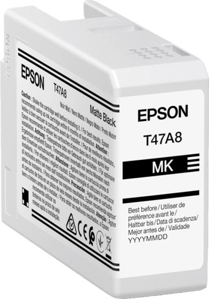 Epson T47A8 cartuccia d'inchiostro 1 pz Originale Nero opaco (Epson T47A8 - mat sort - original - bl)