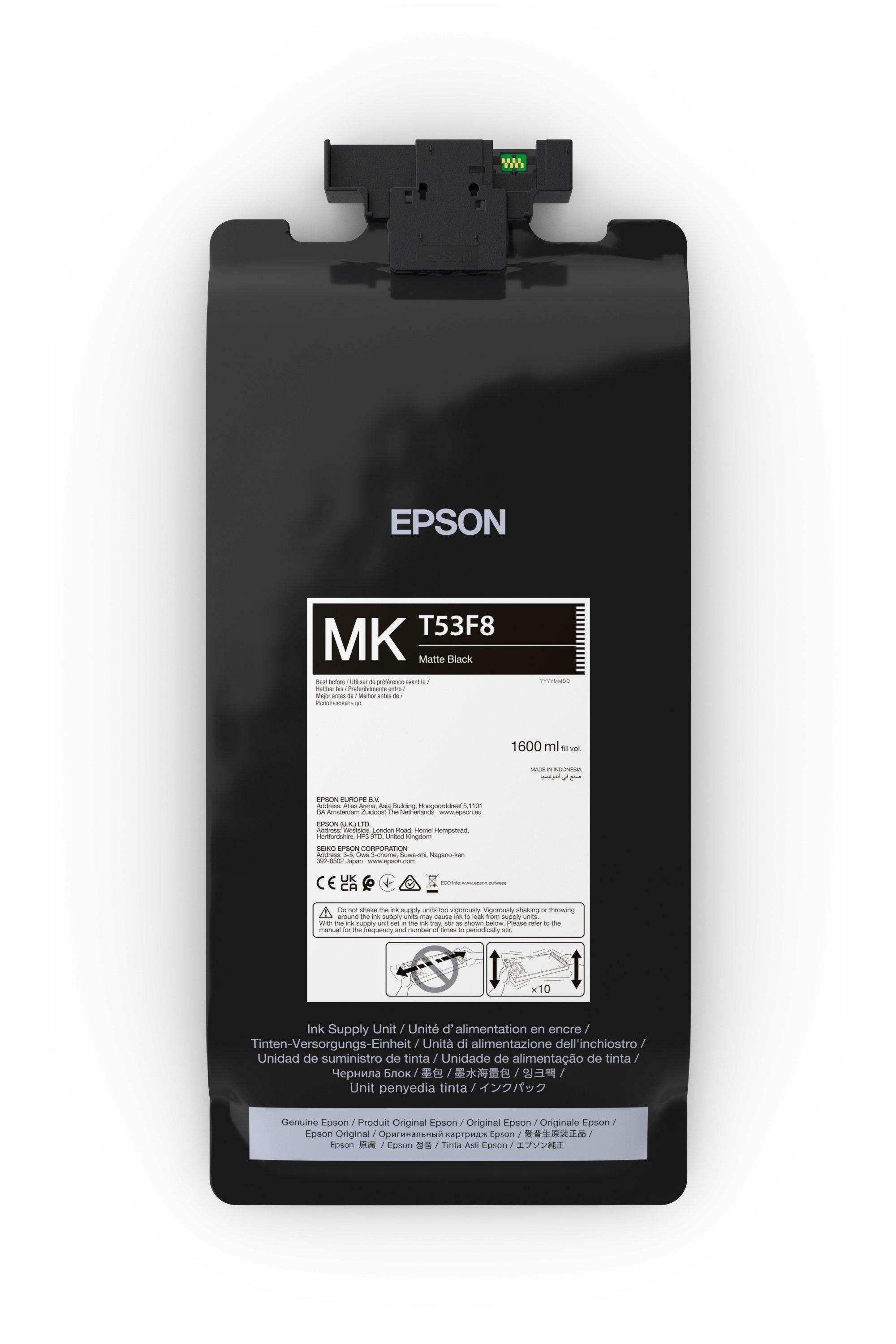 Epson C13T53F80N cartuccia d'inchiostro 1 pz Originale Nero opaco (Matte Black 1.6L Pro6 Ink SC-P8500DL)