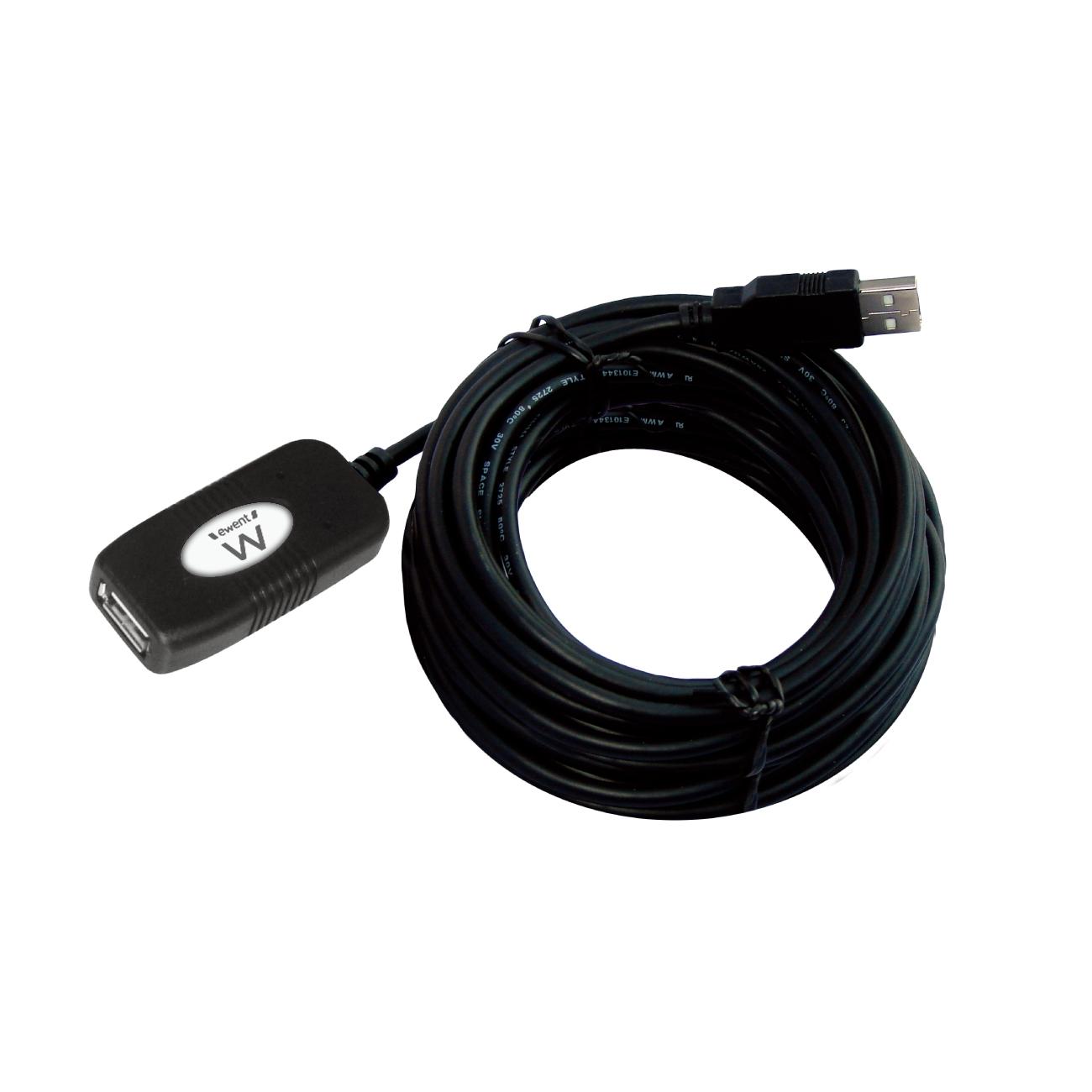 EWENT CAVO AMPLIFICATORE USB 5MT (a/m-a/f) EW1014