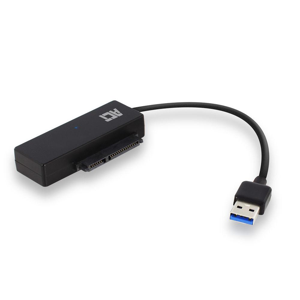 ACT AC1515 adattatore per inversione del genere dei cavi 2.5/3.5" SATA USB A Nero