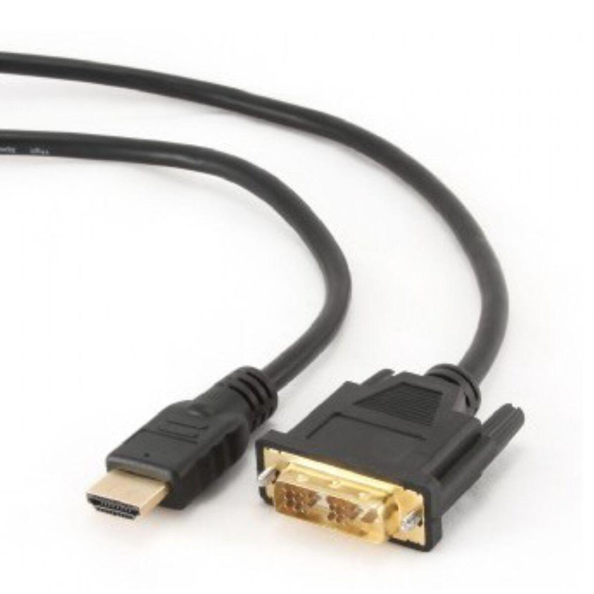 Cavo CableXpert da HDMI a DVI con CC-HDMI-DVI-15 da 4,5 m placcato in oro