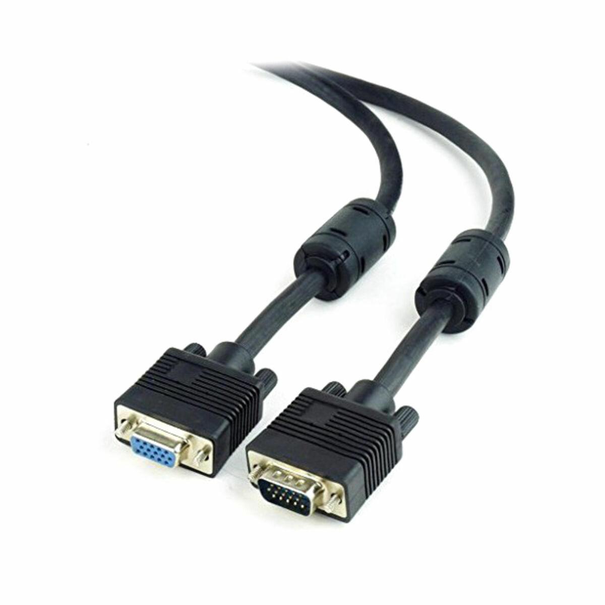 Prolunga VGA CableXpert HD15M/HD15F 2*ferrite 1,8 m CC-PPVGAX-6B