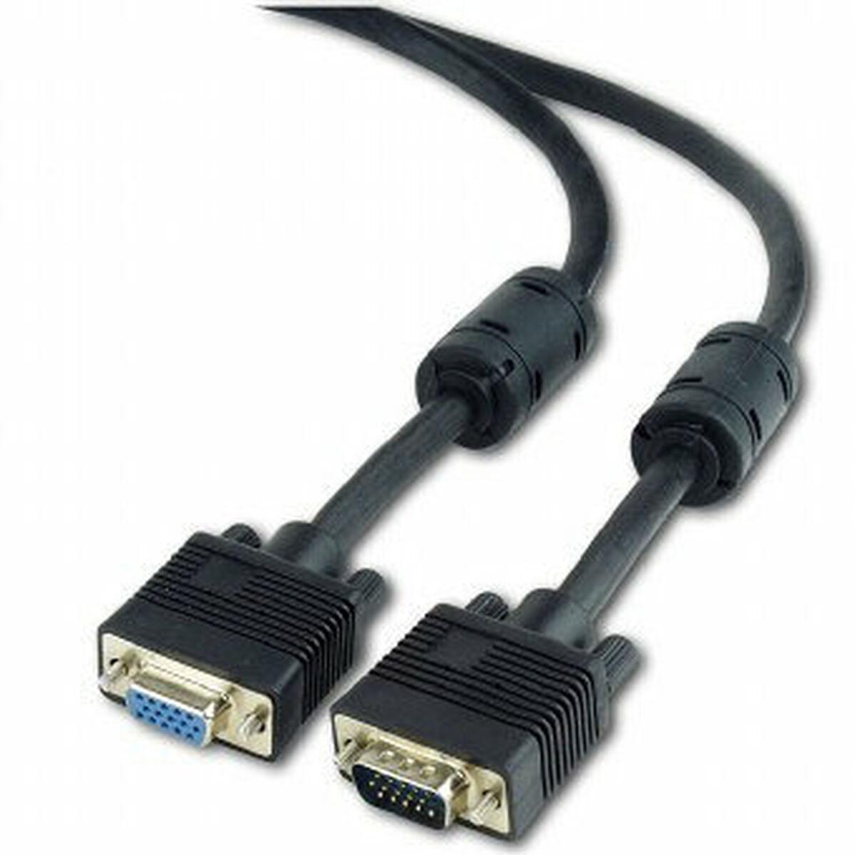 Prolunga VGA CableXpert HD15M/HD15F 2*ferrite 1,8 m CC-PPVGAX-6B